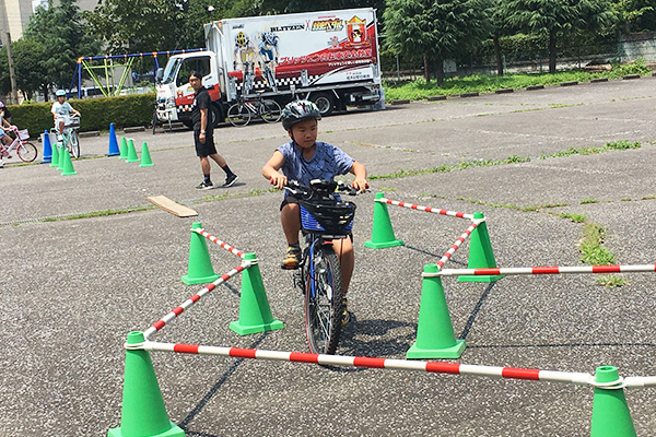 自転車安全教室